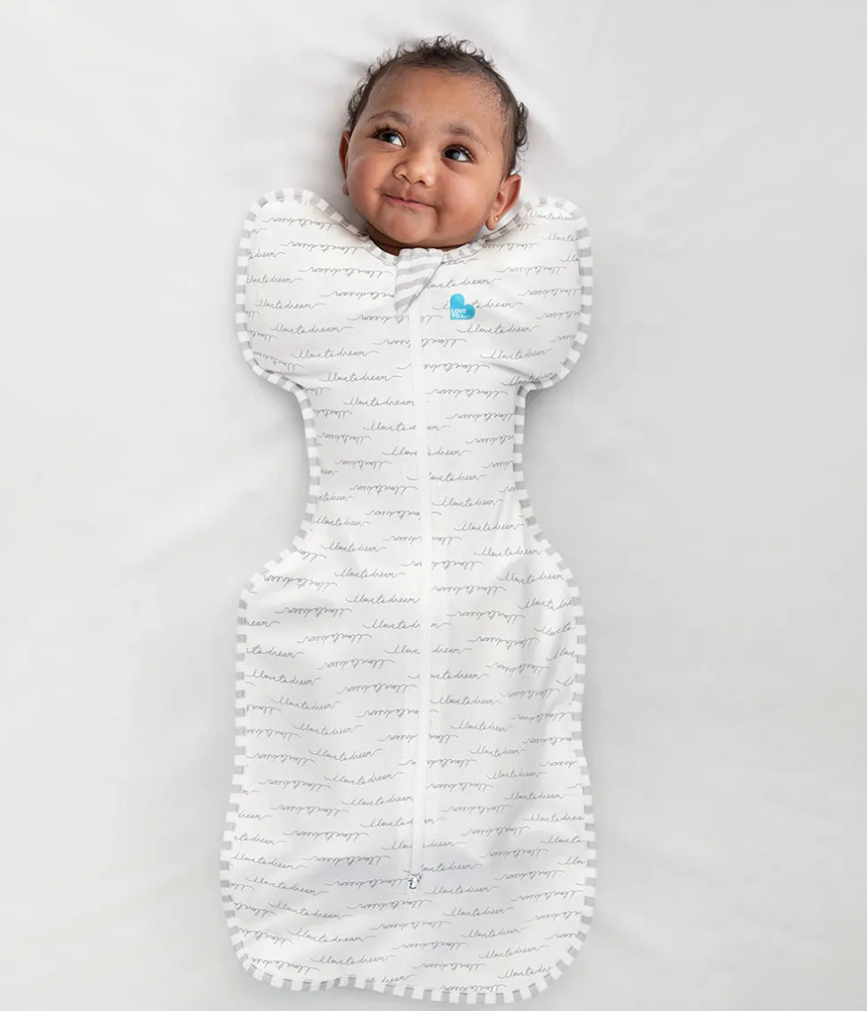 Love To Dream Swaddle UP Original 1.0 TOG, Small - Dreamer White