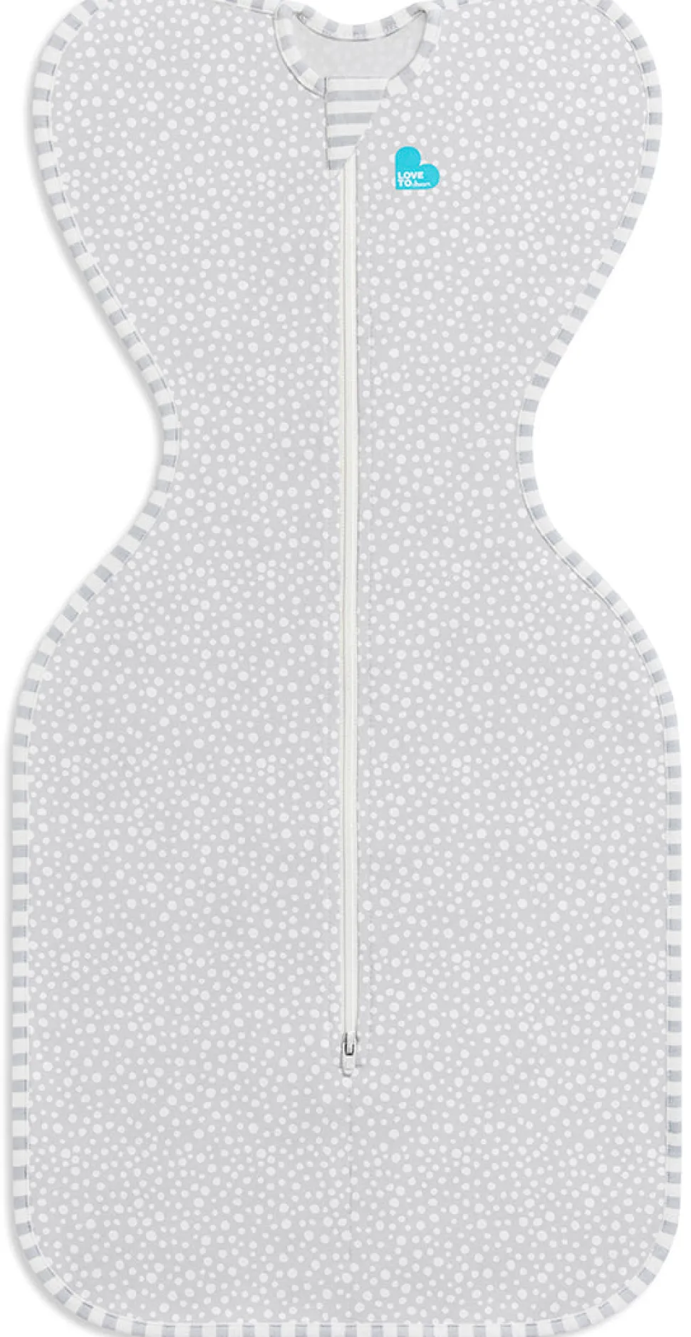 Love To Dream Swaddle UP Bamboo 1.0 TOG, Small - Grey Dot