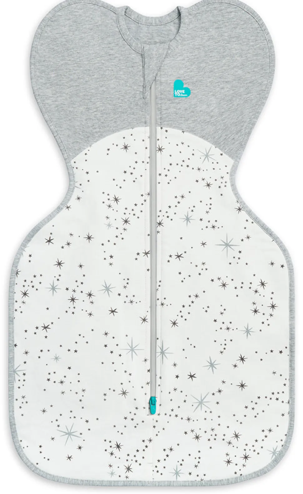 Love To Dream Swaddle UP Cotton Fleece Mild, Newborn - North Star White