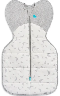 Love To Dream Swaddle UP Quilted Cotton 3.5 TOG, Newborn - Moonlight White