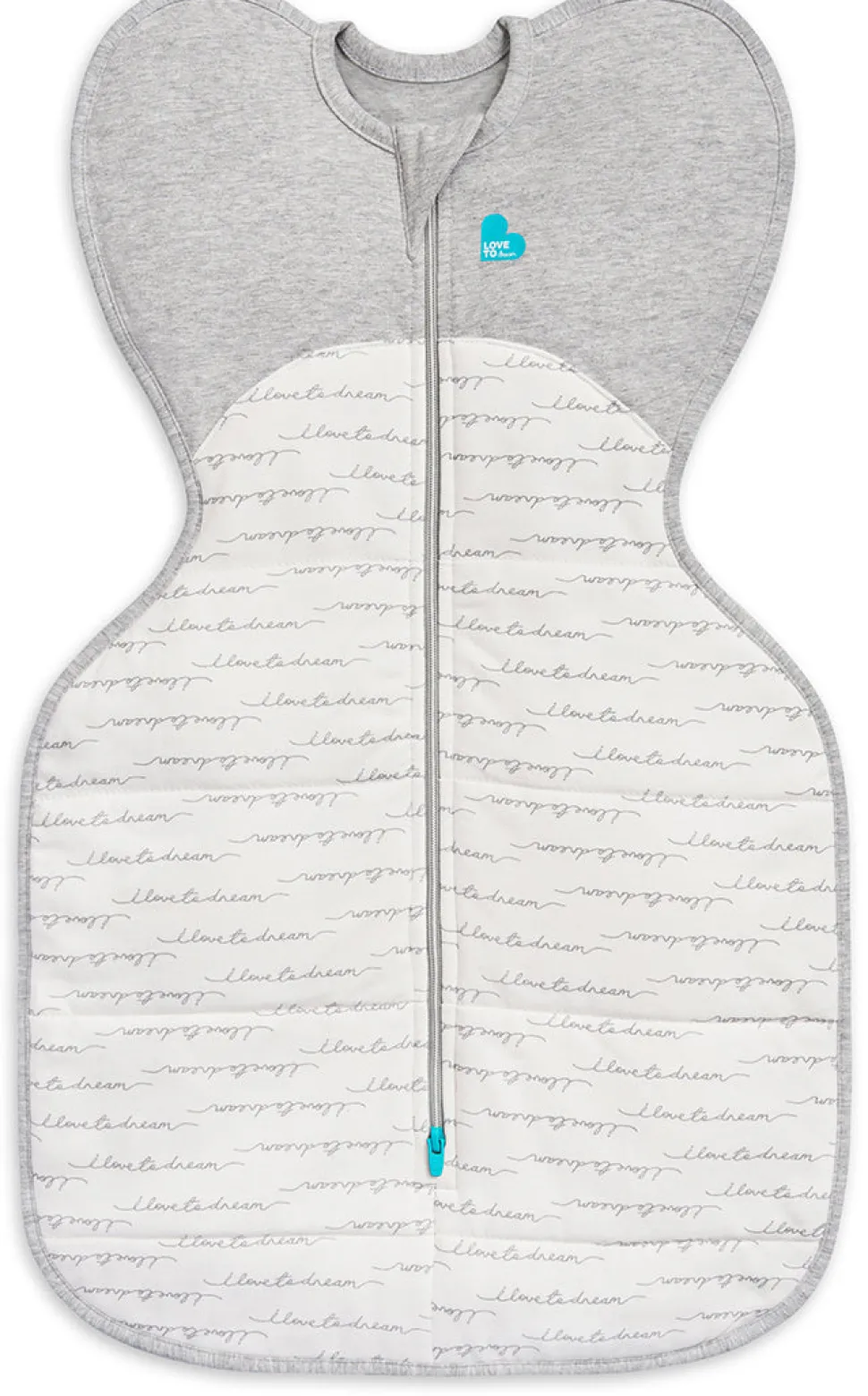 Love To Dream Swaddle UP Quilted Cotton 2.5 TOG, Medium - Dreamer White