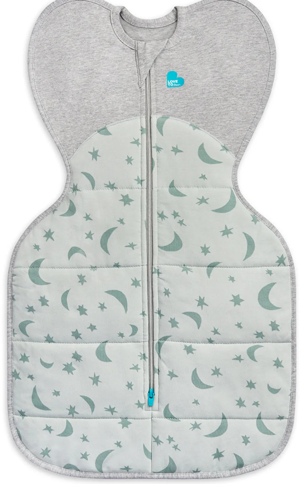 Love To Dream Swaddle UP Quilted Cotton 3.5 TOG, Newborn - Moonlight Olive