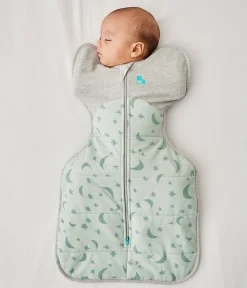 Love To Dream Swaddle UP Quilted Cotton 3.5 TOG, Newborn - Moonlight Olive