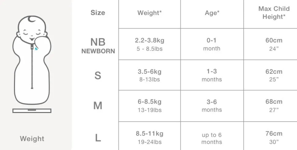 Love To Dream Swaddle UP Ecovero Moderate, Medium - Alphabet Soup White