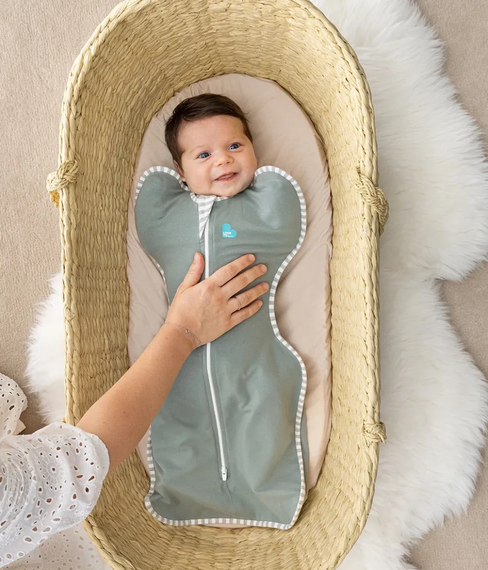 Love To Dream Swaddle UP Original 1.0 TOG, Medium - Deep Olive