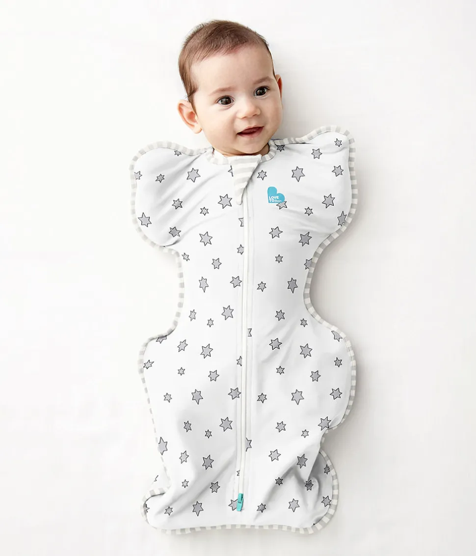 Love To Dream Swaddle UP Bamboo Lite, Newborn - Superstar Cream