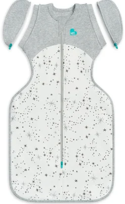 Love To Dream Swaddle UP Transition Bag Cotton Fleece Mild, Medium - North Star White