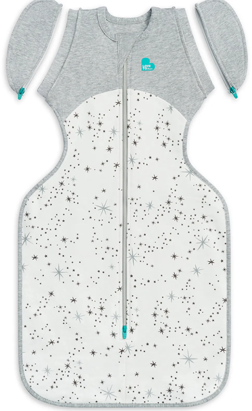 Love To Dream Swaddle UP Transition Bag Cotton Fleece Mild, Medium - North Star White