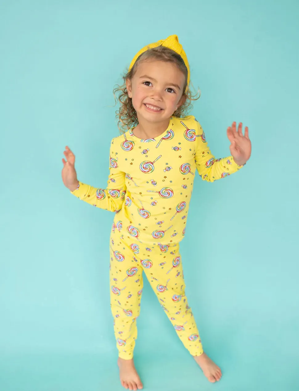 Lovey&Grink Pajamas - Rainbow Pops, 2T