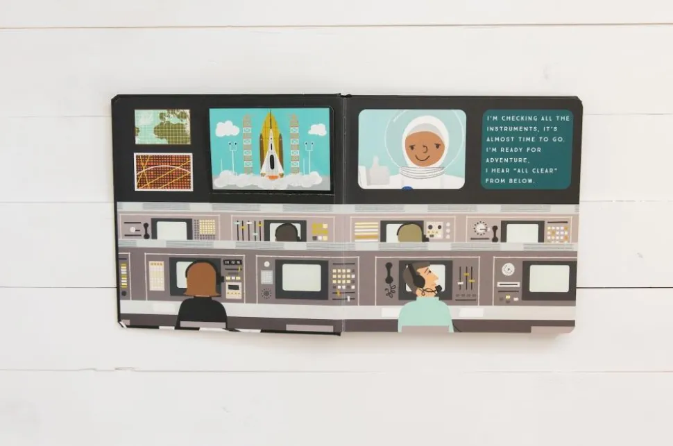 Lucy Darling Board Book - 3-2-1 Blast Off