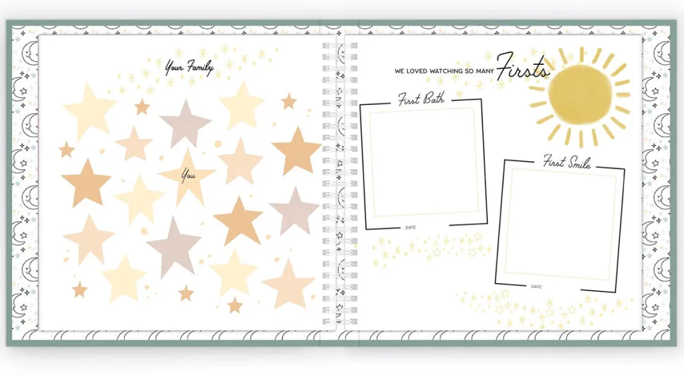 Lucy Darling Luxury Memory Book - Celestial Skies