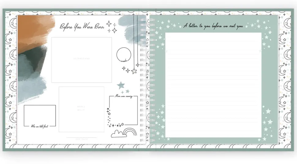 Lucy Darling Luxury Memory Book - Celestial Skies