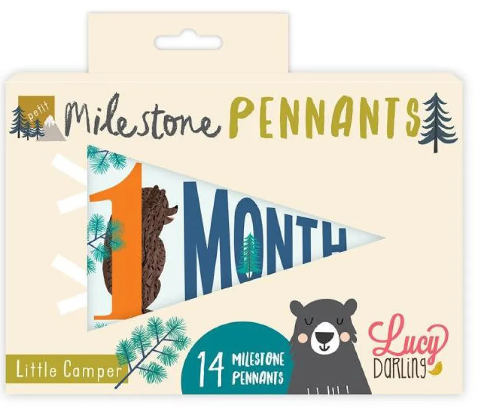 Lucy Darling Petit Milestone Pennant - Little Camper