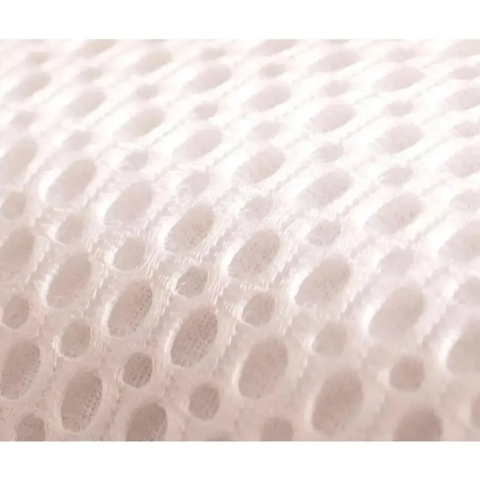 Lullaby Earth Breathe-Safe Breathable Mini Crib Mattress Cover - White