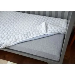 Lullaby Earth Gentle Start Breathable Crib Mattress - Blue Leaf