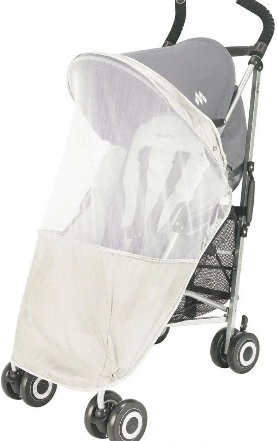 Maclaren Mosquito Net, Single - Triumph/Quest - Grey
