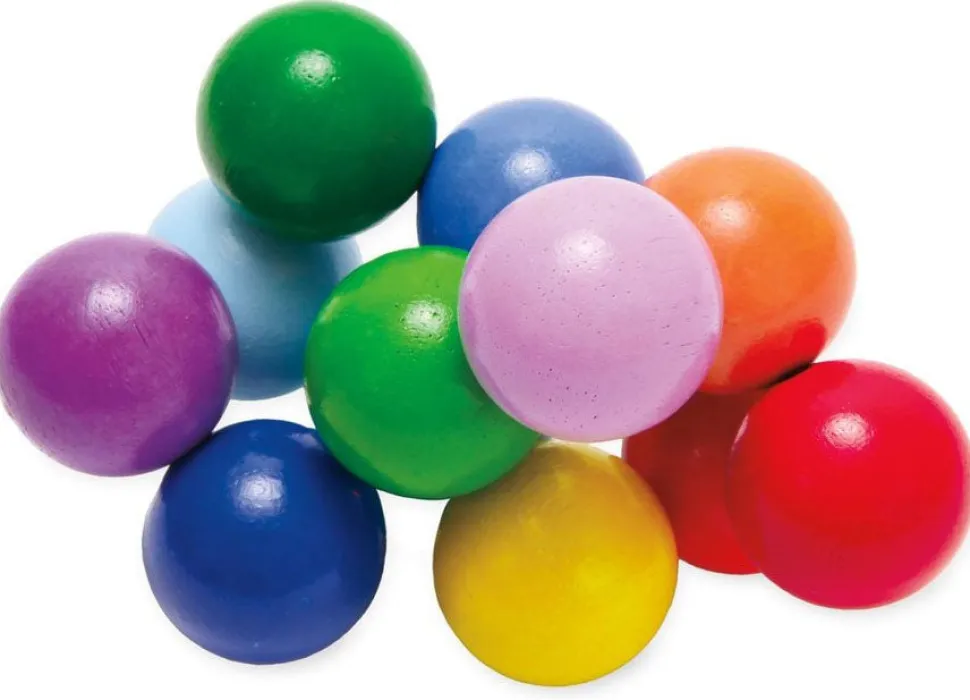 Manhattan Toy Baby Beads Wood Rattle