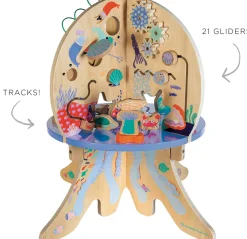 Manhattan Toy Deep Sea Adventure Wooden Toddler Activity Center