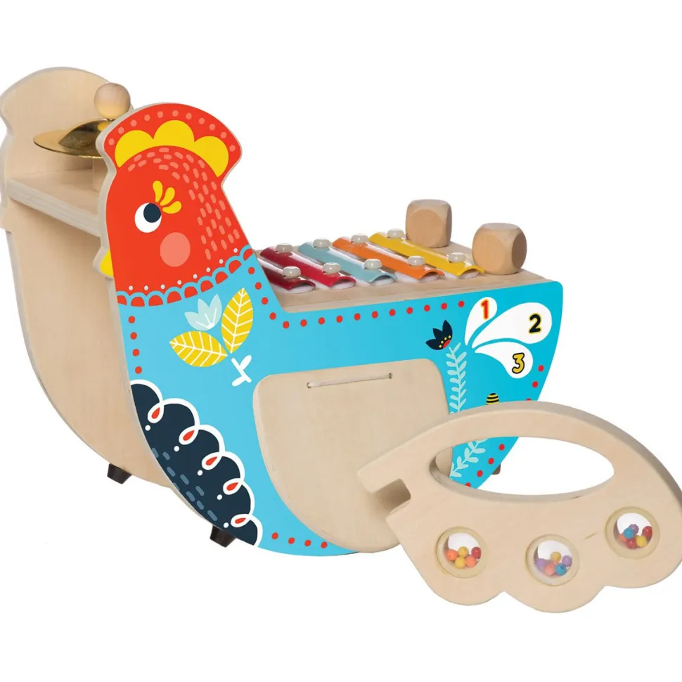 Manhattan Toy Rocking Musical Chicken