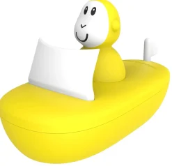 Matchstick Monkey Bathtime Boat Set - Yellow
