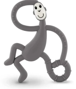 Matchstick Monkey Dancing Monkey Teether - Gray