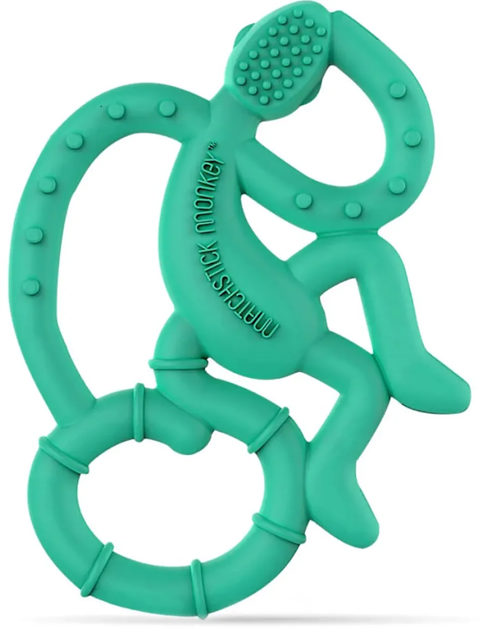 Matchstick Monkey Mini Monkey Teether - Green