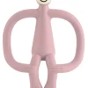 Matchstick Monkey Original Monkey Teething Toy - Dusty Pink