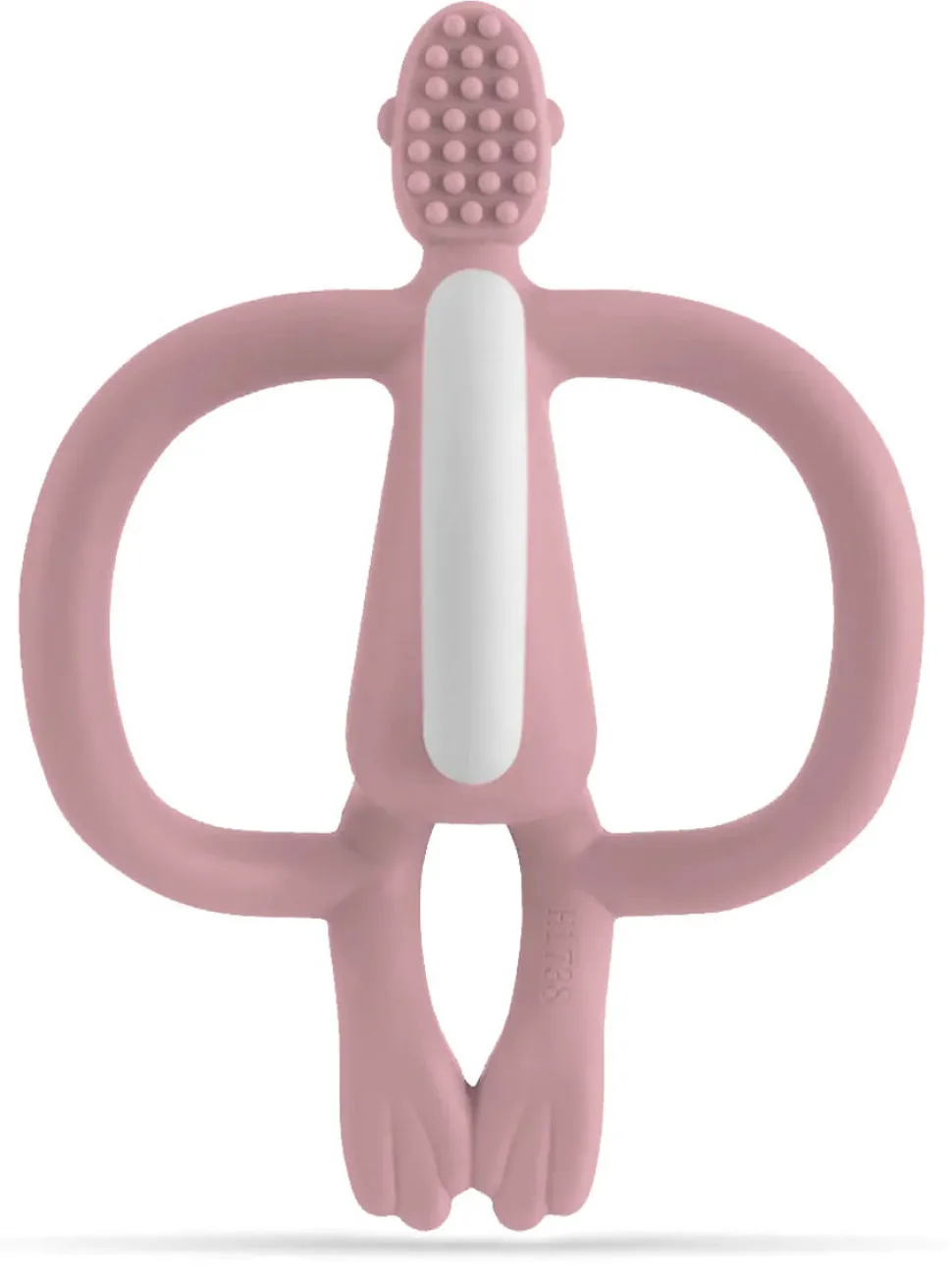 Matchstick Monkey Original Monkey Teething Toy - Dusty Pink