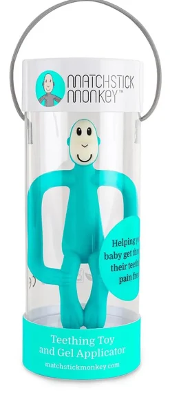 Matchstick Monkey Original Monkey Teething Toy - Mint Green