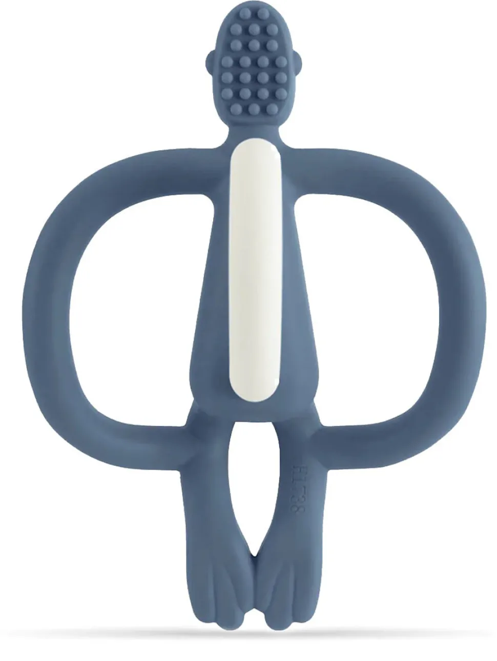 Matchstick Monkey Original Monkey Teething Toy - Airforce Blue
