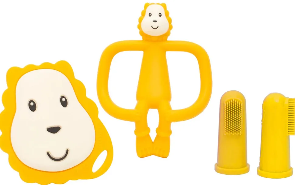 Matchstick Monkey Teething Starter Set - Ludo Lion