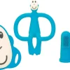 Matchstick Monkey Teething Starter Set - Blue