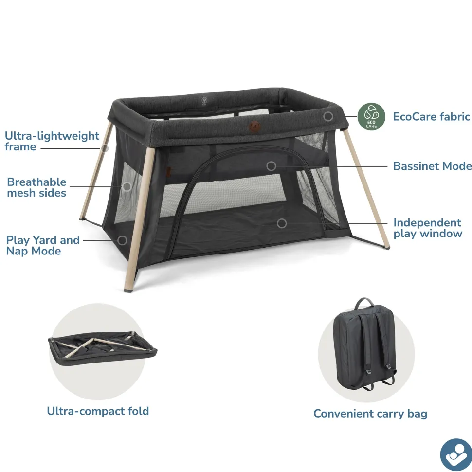 Maxi-Cosi Calao Travel Play Yard - Classic Graphite (EcoCare)