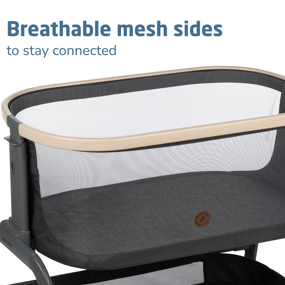 Maxi-Cosi Iora Bedside Bassinet - Classic Graphite