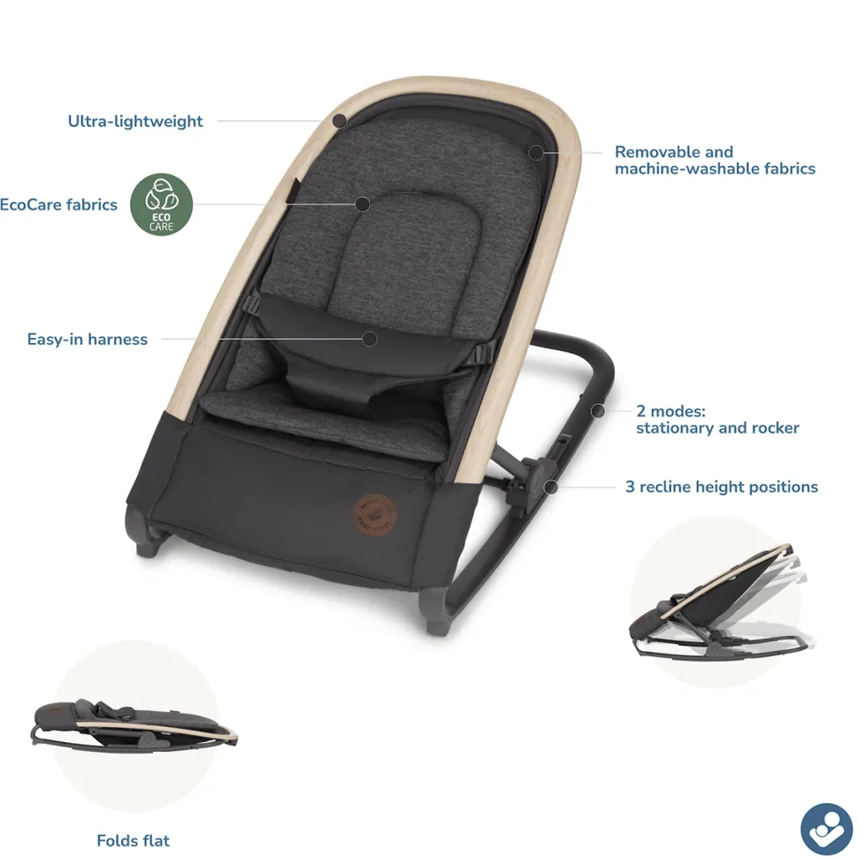 Maxi-Cosi Kori 2-in-1 Rocker - Classic Graphite
