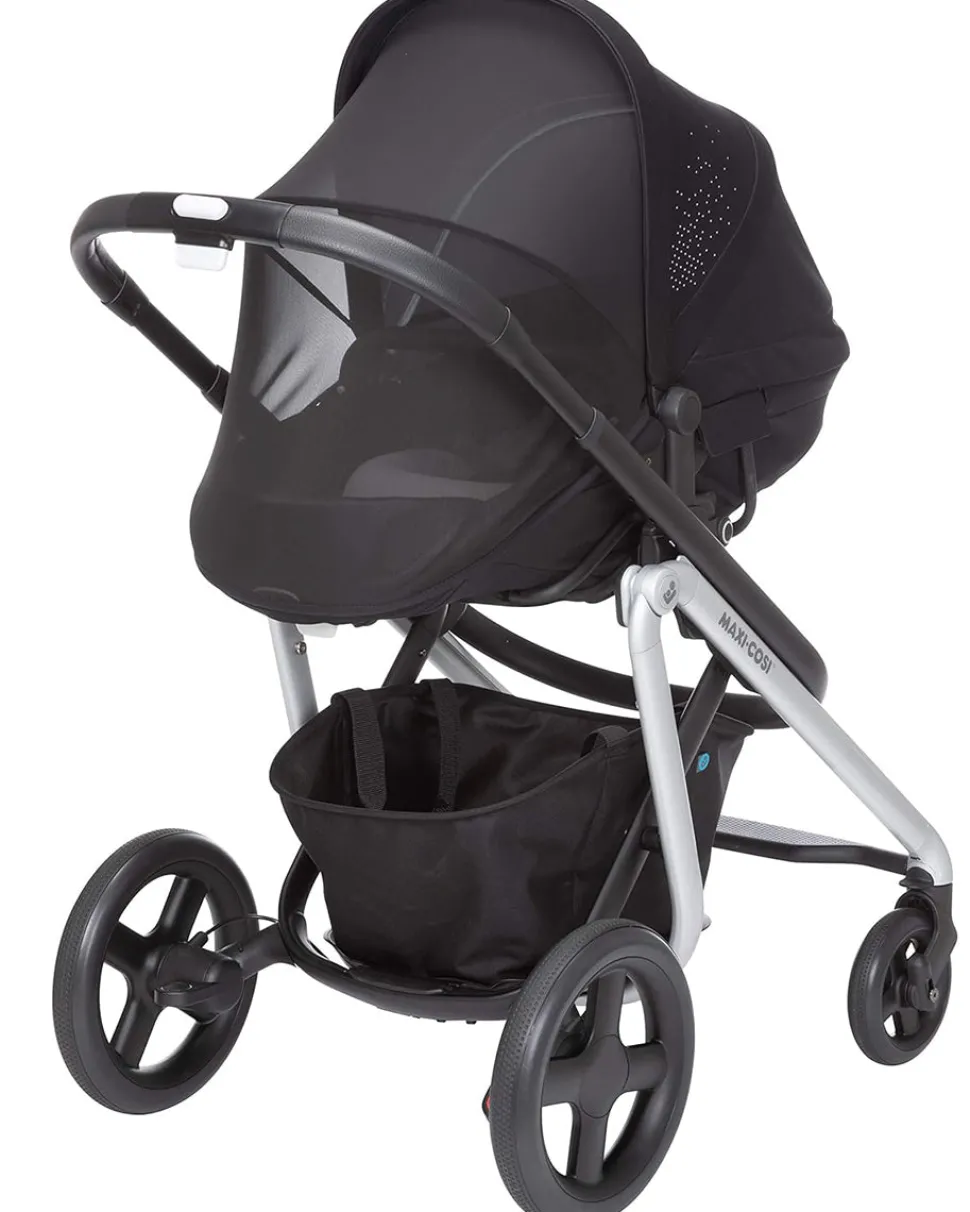 Maxi-Cosi Lila Single-to-Double Stroller - Nomad Black