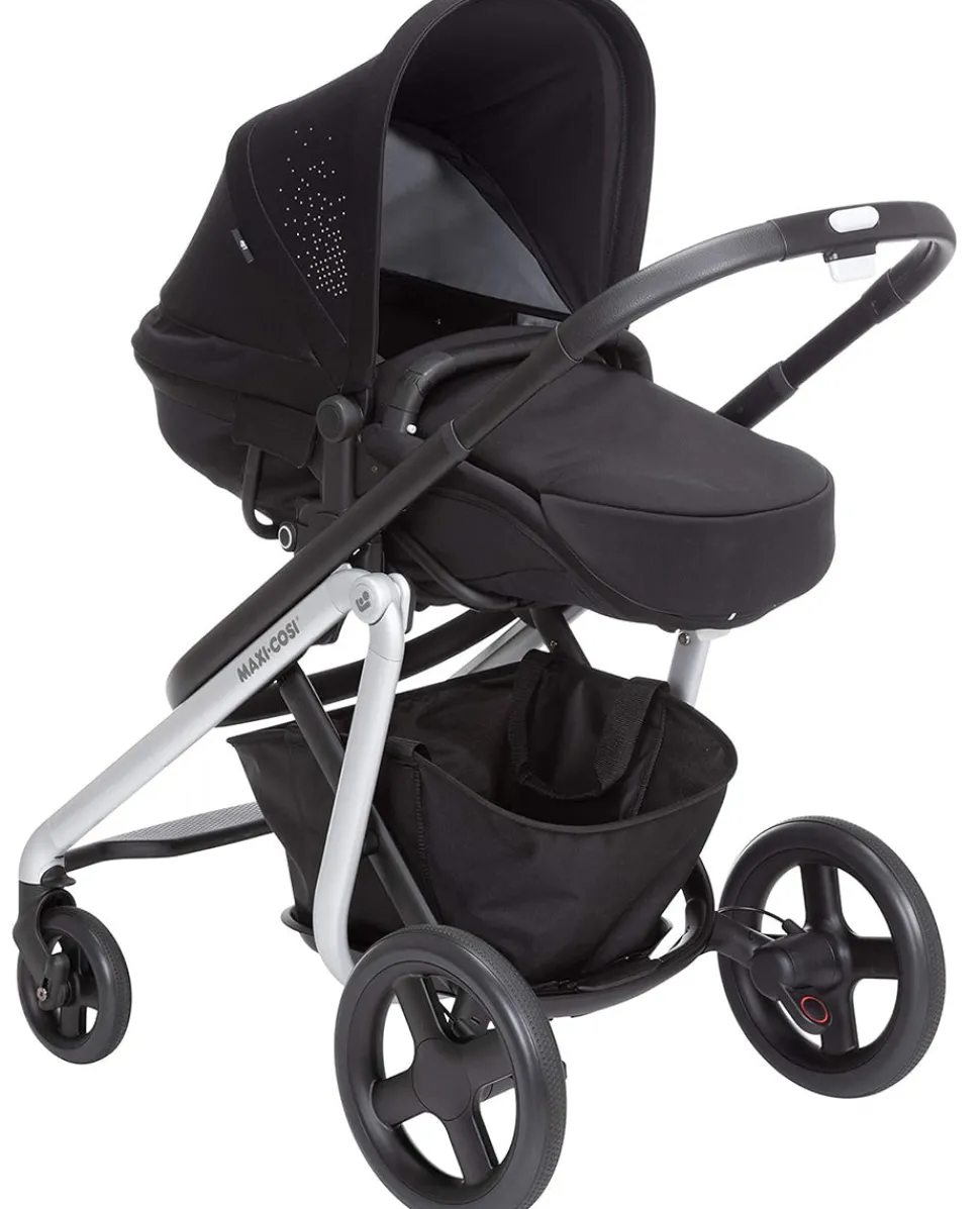 Maxi-Cosi Lila Single-to-Double Stroller - Nomad Black