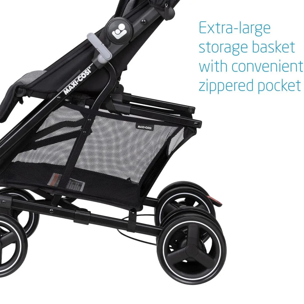 Maxi-Cosi Mara XT Ultra Compact Stroller - Essential Black
