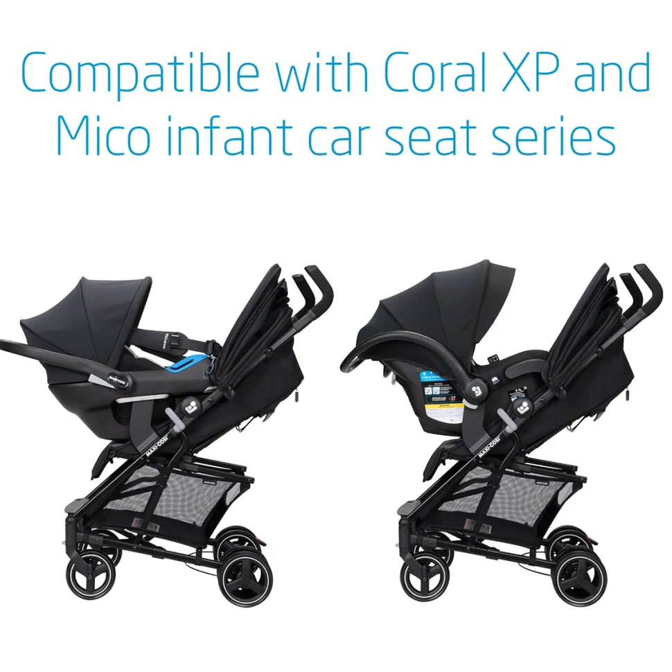 Maxi-Cosi Mara XT Ultra Compact Stroller - Essential Black