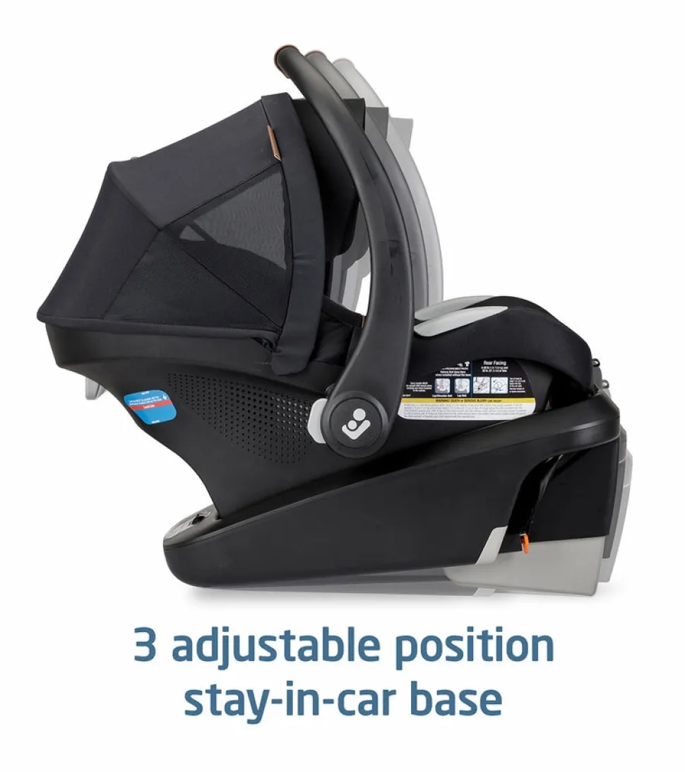 Maxi-Cosi Mico Luxe+ Infant Car Seat - Essential Black