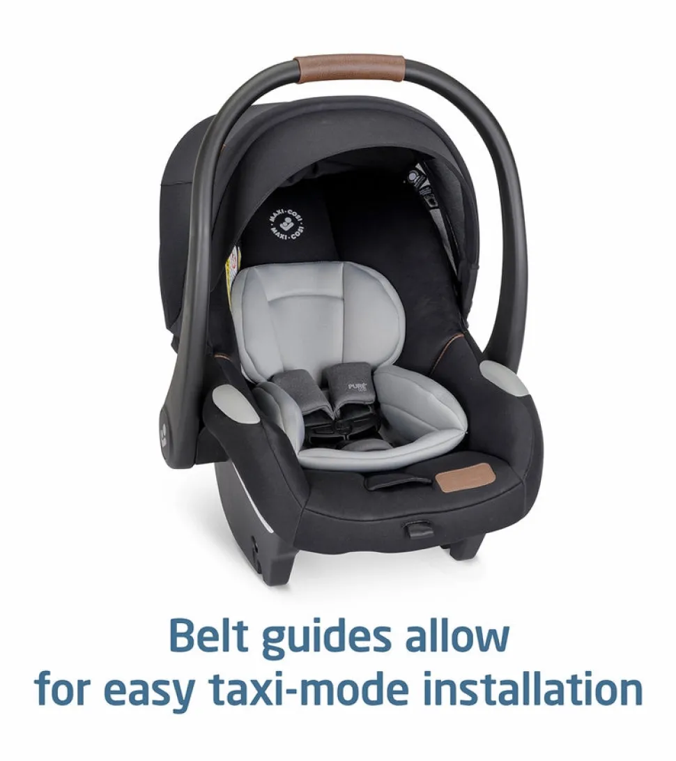 Maxi-Cosi Mico Luxe+ Infant Car Seat - Essential Black