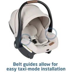 Maxi-Cosi Mico Luxe Lightweight Infant Car Seat - New Hope Tan