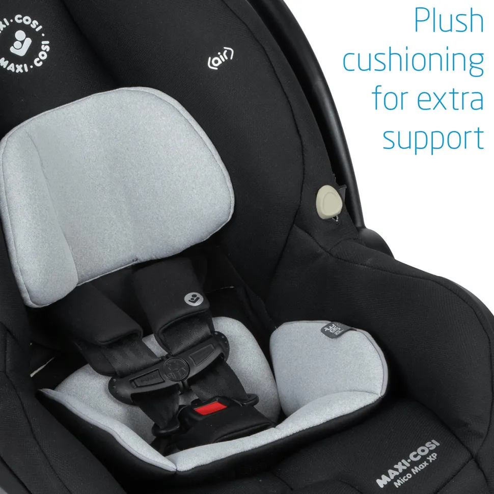 Maxi-Cosi Mico XP Max Infant Car Seat with Load Leg - Essential Black