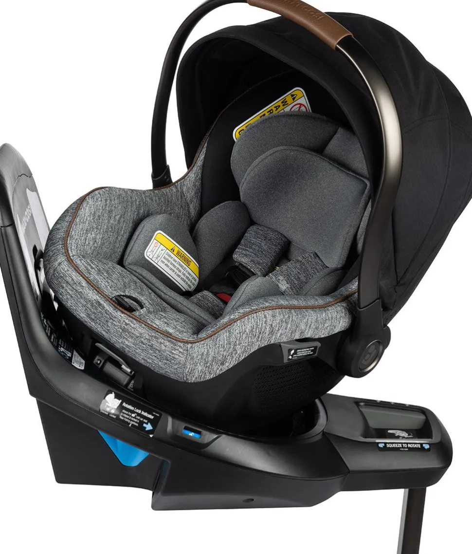 Maxi-Cosi OPEN BOX Peri 180 Rotating Infant Car Seat - Onyx Wonder