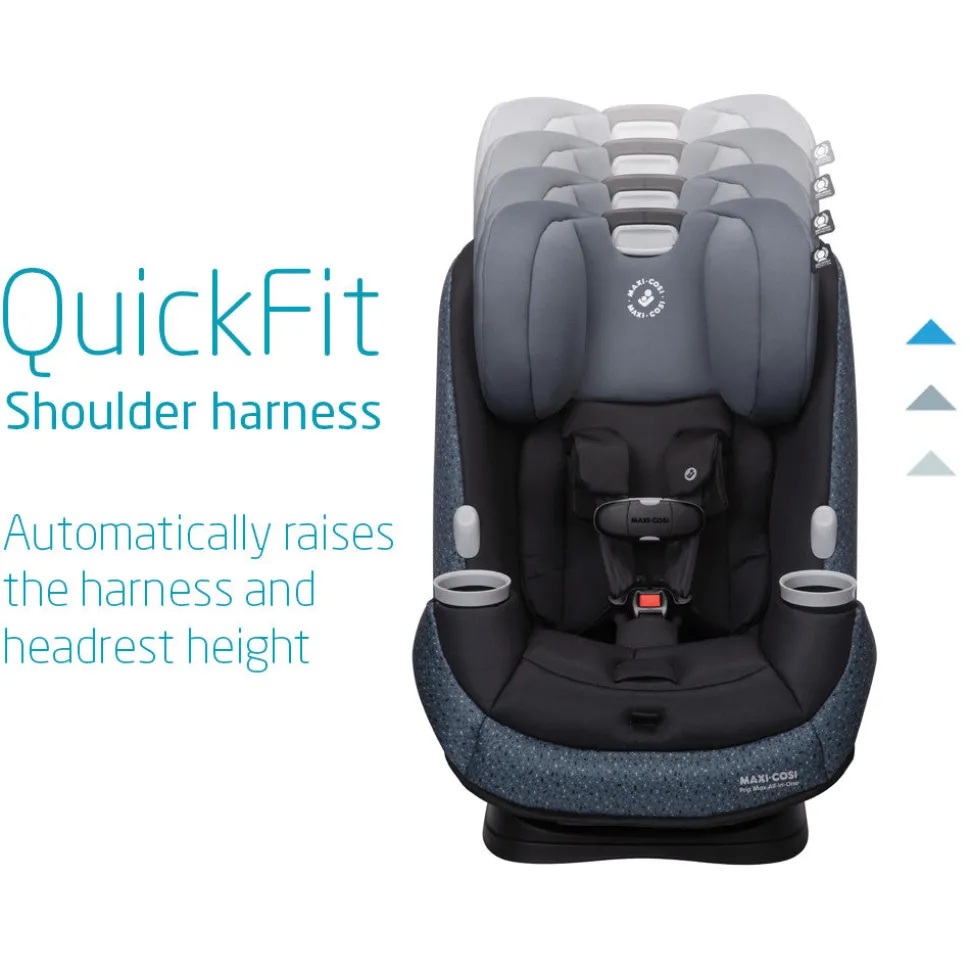 Maxi-Cosi Pria Max All-in-One Convertible Car Seat - Tetra Graphite (PureCosi)