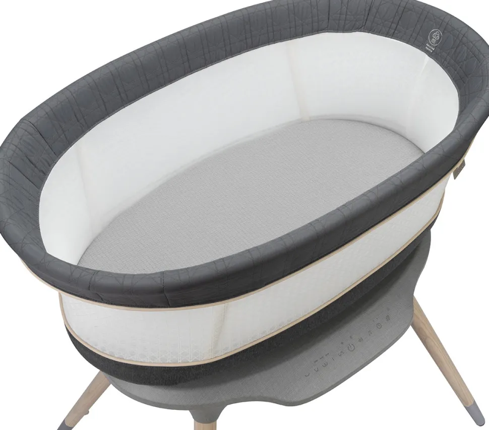 Maxi-Cosi Starling Smart Bassinet - Onyx Heritage