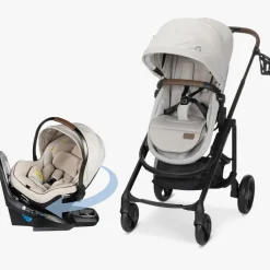 Maxi-Cosi Tayla Max + Peri 180 Rotating Infant Car Seat Travel System Bundle - Desert Wonder