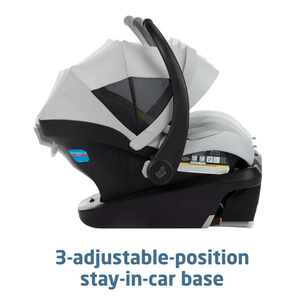 Maxi-Cosi Zelia 2 Luxe+ Travel System - Arctic Frost