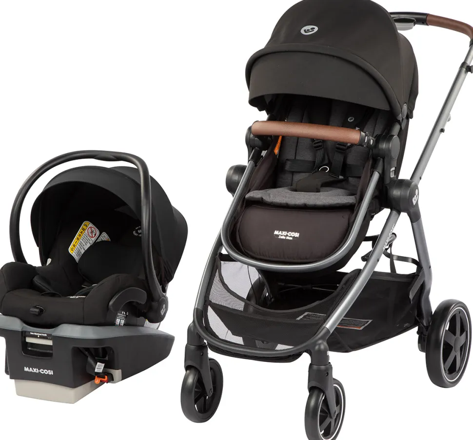 Maxi-Cosi Zelia2 Max 5-in-1 Modular Travel System - Essential Black