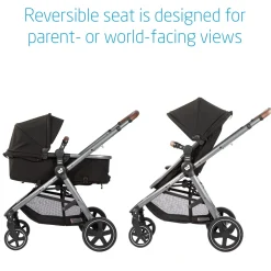 Maxi-Cosi Zelia2 Max 5-in-1 Modular Travel System - Essential Black